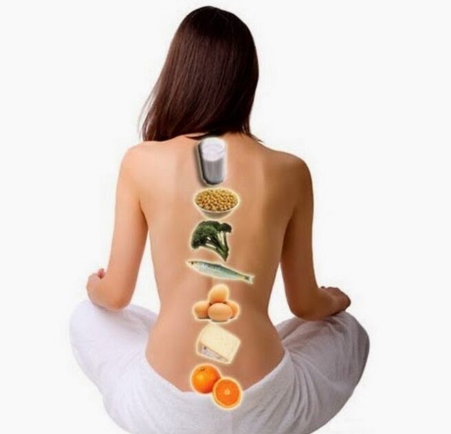 produtos útiles para a columna vertebral con osteocondrose torácica